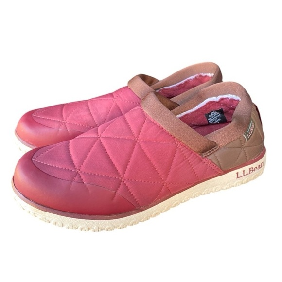 LL Bean Men's Mountain Nylon Mesh Ultralight PrimaLoft Slip-Ons Slippers Size:9M - Picture 2 of 11